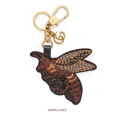 gucci bee keyring|Gucci keychain vintage.